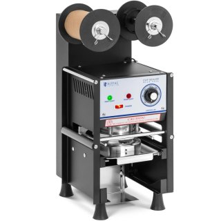 Zgrzewarka zamykarka do kubków automatyczna 500 szt./h śr. 95/90 wys. 180 mm