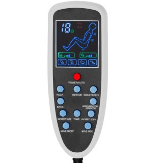 Fotel podologiczny do pedicure z funkcją masażu brodzikiem - czarny