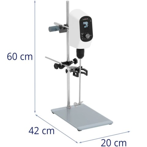 Mieszadło mechaniczne laboratoryjne do 60 l 100-2000 obr./min