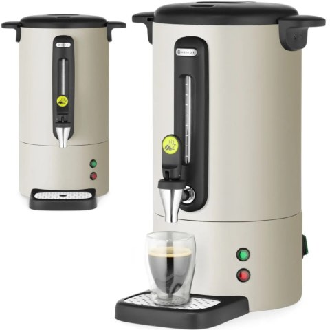 Zaparzacz do kawy z kranem ociekaczem 7 l 1050 W - jasnoszary