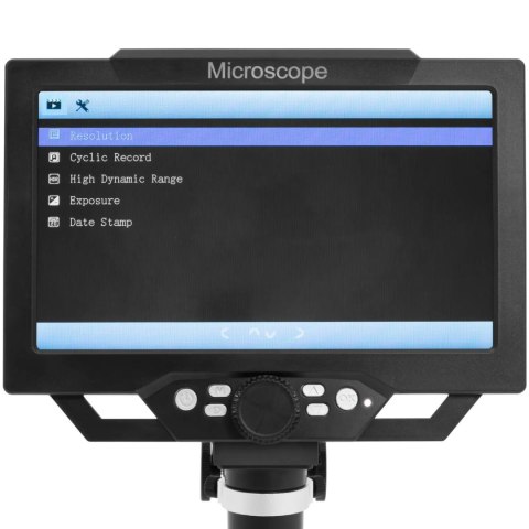 Mikroskop cyfrowy z wyświetlaczem LCD Full HD 16 MP 1600x