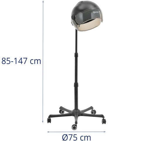 Suszarka do włosów hełmowa fryzjerska z jonizacją stojąca 66 C 1200 W