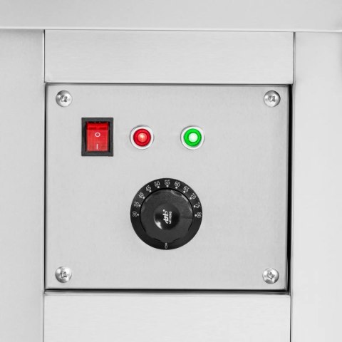 Szafa grzewcza podgrzewacz do talerzy 30-80 C 100 x 70 x 85 cm 2.4kW