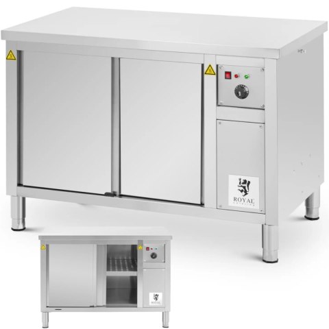Szafa grzewcza podgrzewacz do talerzy 30-80 C 120 x 60 x 85 cm 2.4kW