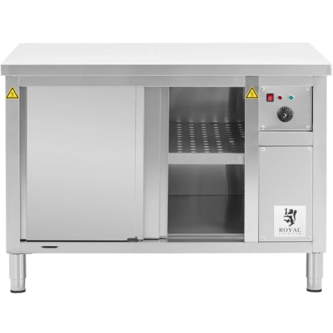 Szafa grzewcza podgrzewacz do talerzy 30-80 C 120 x 60 x 85 cm 2.4kW