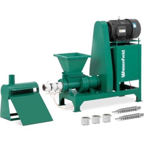 Brykieciarka maszyna do produkcji brykietu z trocin zrębków 300 kg/h 21 kW