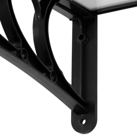 Daszek łukowy zadaszenie nad drzwi 275 x 103 x 27.5 cm