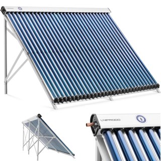 Kolektor słoneczny rurowy na stelażu 250-300 l 30 rur 6 bar