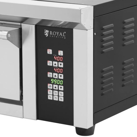 Piec do pizzy elektryczny z szamotem na 4 pizze śr. 33 cm 230 V 4200 W