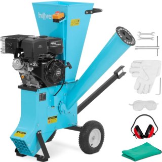 Rozdrabniacz rębak spalinowy do gałęzi krzewów 2 leje wrzutowe śr. 89 mm 15 KM