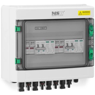 Skrzynka przyłączeniowa PV do fotowoltaiki typ 2 2 wejścia 2 wyjścia 1000 V IP65