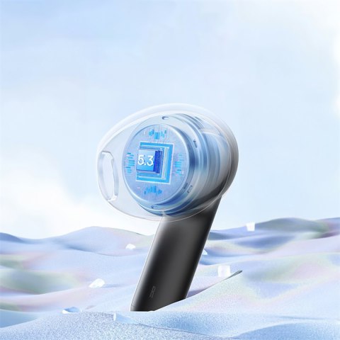 Słuchawki bezprzewodowe Bowie E12 Bluetooth 5.3 USB A/C - czarne