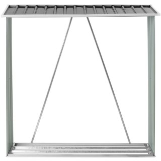 Stojak na drewno opałowe zewnętrzny zadaszony 165 x 82 x 160 cm