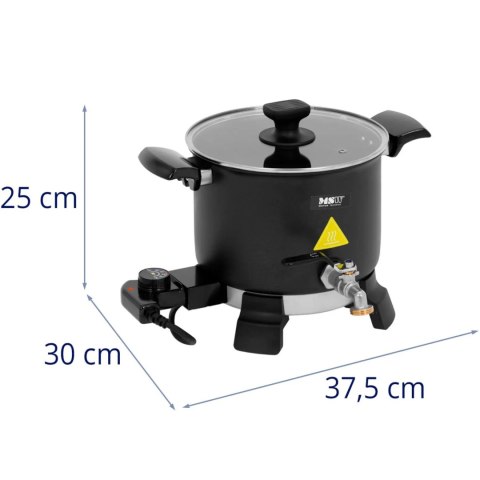 Topiarka topielnik elektryczny do wosku do świec 5 l 1200 W
