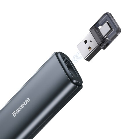 Wskaźnik laserowy Orange Dot AI z automatyczną transkrypcją głosu na tekst - szary