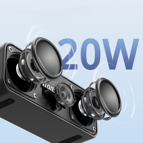 Głośnik bezprzewodowy Element T2 Plus Upgraded 20W Bluetooth 5.3 - czarny
