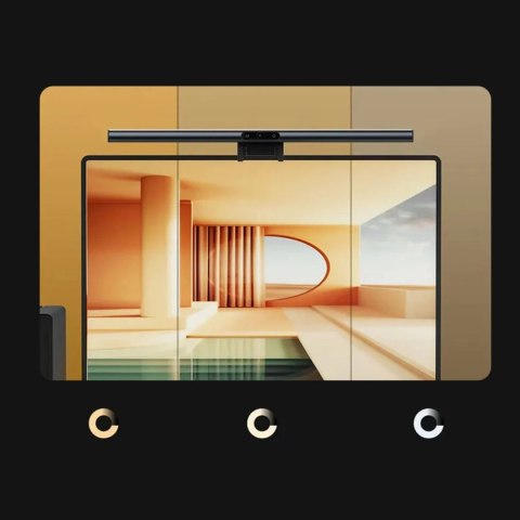 Lampka LED na monitor Silver Monkey Lightbar LB200 2800K-5500K + pilot - czarna