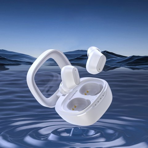 Słuchawki dokanałowe MEMS bezprzewodowe TWS Bluetooth 5.3 - białe