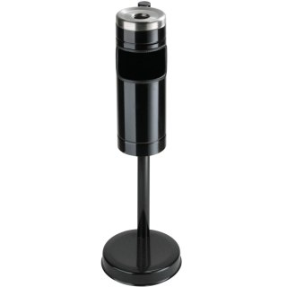 Popielniczka do wewnątrz na stojaku z pojemnikiem koszem na odpadki śr. 15cm wys. 85cm