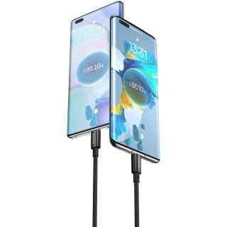 Kabel przewód Superior Series USB-A - USB-C 100W 2m - czarny