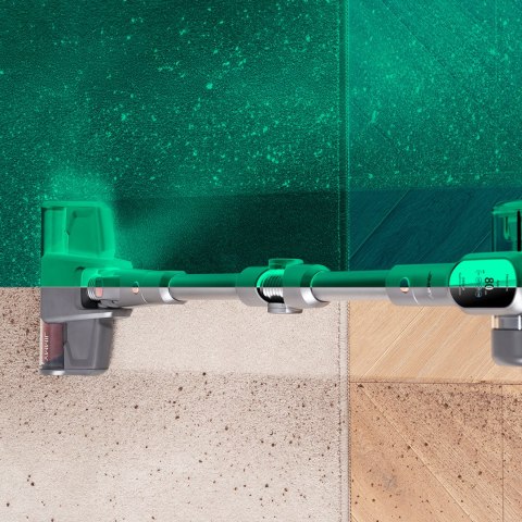 Odkurzacz bezprzewodowy JIMMY H10 Pro duża moc ssania - srebrno szary