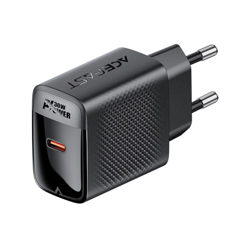 Ładowarka sieciowa A102 GaN USB-C PD 30W - czarna