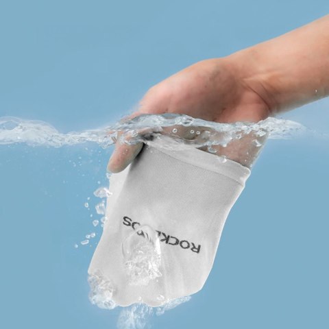 Rękawki przeciwsłonczne kolarskie rowerowe z filtrem UPF50+ 2szt. - białe