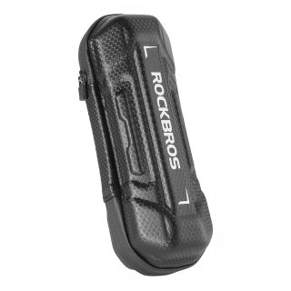 Torba rowerowa na narzędzia mocowana w uchwycie na bidon 0.65l - czarna