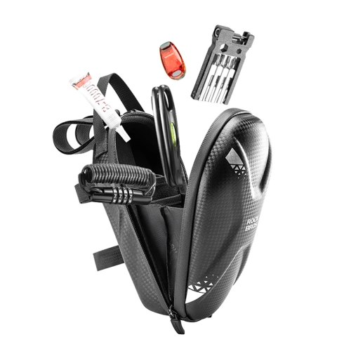 Torba sakwa na kierownicę roweru lub hulajnogi 1.3l - czarna