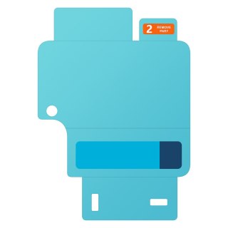 2x Folia ochronna Samsung Anti-reflecting Film na Galaxy Z Flip 6