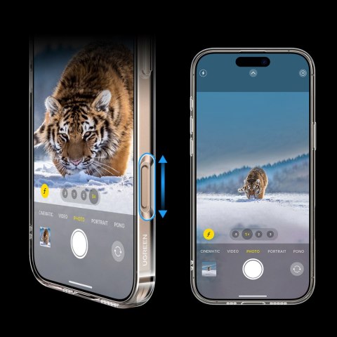 Etui case Classy Clear Magnetic na iPhone 16 Pro - przezroczyste