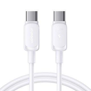 Kabel przewód Multi-Color Series A14 USB-C - USB-C 100W 1.2 m - biały