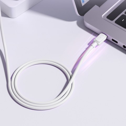 Kabel przewód Multi-Color Series A14 USB-C - USB-C 100W 1.2 m - biały
