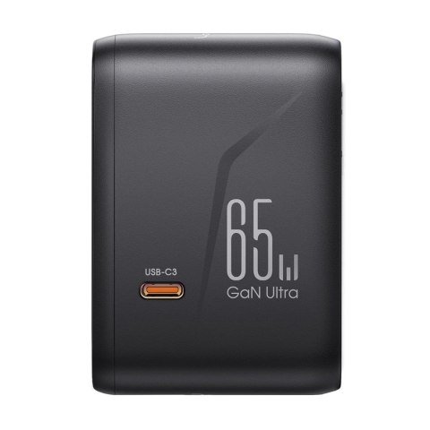 Ładowarka adapter podróżny uniwersalny 65W EU / US / JP / AU / UK / CN - czarny