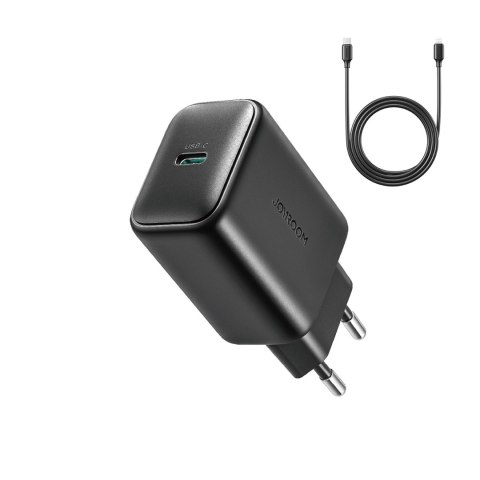 Ładowarka sieciowa USB-C 25W SFC PPS PD + kabel USB-C 1m - czarna