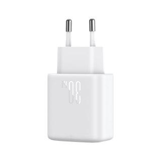 Ładowarka sieciowa USB-C PD 30W QC SFC - biała