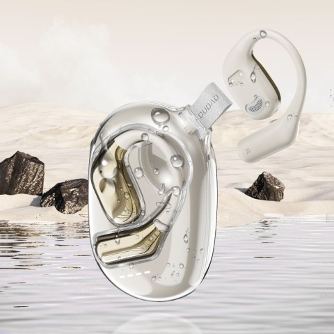 Słuchawka biznesowa Bluetooth U17Max OWS USB-C - biała