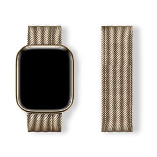 Bransoleta pasek Milanese Loop do Apple Watch 38/40/41 - złota