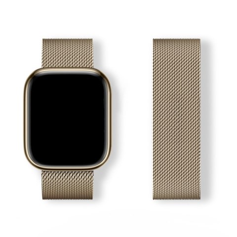 Bransoleta pasek Milanese Loop do Apple Watch 38/40/41 - złota