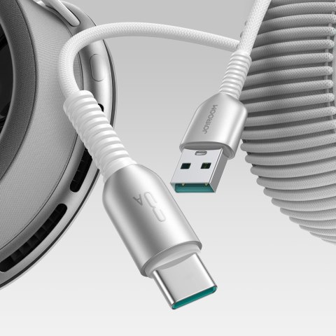 Kabel przewód Cutting-Edge Series 3A USB-A - USB-C 1.2m - szary