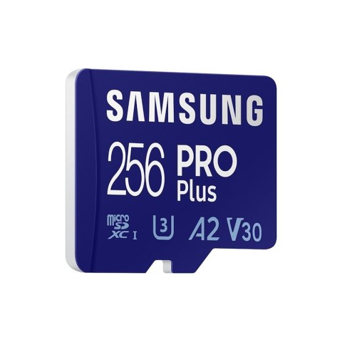 Karta pamięci Samsung MicroSDXC 256Gb PRO Plus z adapterem microSD