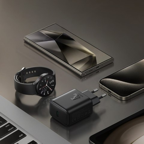 Ładowarka sieciowa 45W GaN do Samsung Ultra - czarna