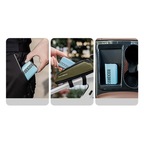 Pompka elektryczna do roweru opon piłek balonów materacy 1.37bar / 20PSI - niebieska