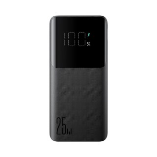 Powerbank 10000mAh 25W 2x USB-A 1x USB-C SFC - czarny