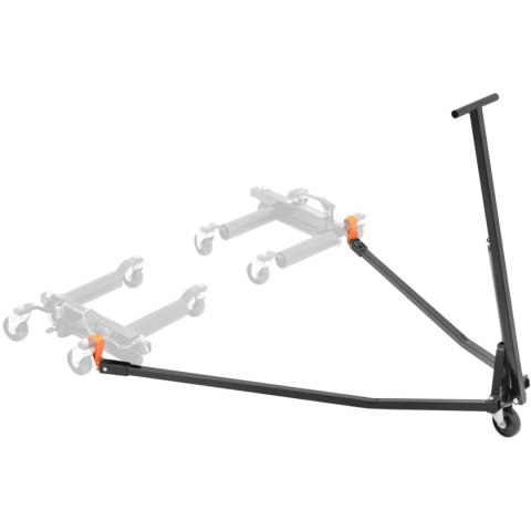 Uchwyt manewrowy pozycjonujący do wózków do pojazdów