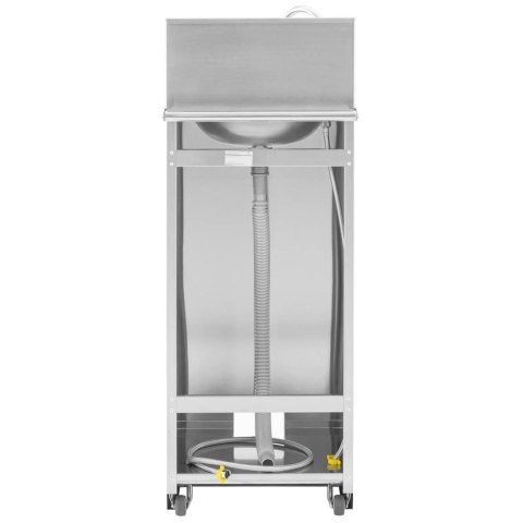 Umywalka przenośna mobilna sterowana nożnie STAL G1/2''