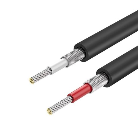 Kabel audio 2RCA (męski) - 2RCA (męski) 1m - szary