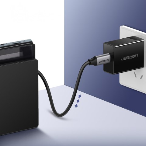 Kabel przewód USB-C 3.1 - USB-C 3.1 1.5m - szary