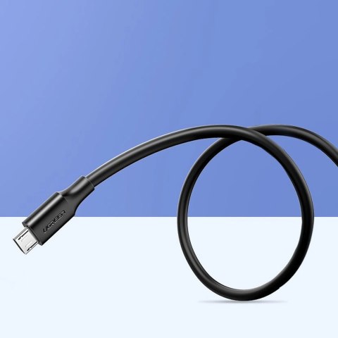 Kabel przewód micro USB - USB-A 0.5m - czarny
