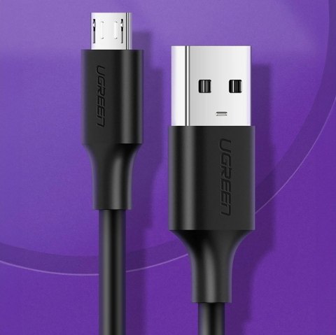 Kabel przewód micro USB - USB-A 0.5m - czarny